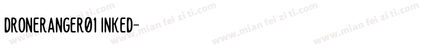 DroneRanger01 Inked字体转换